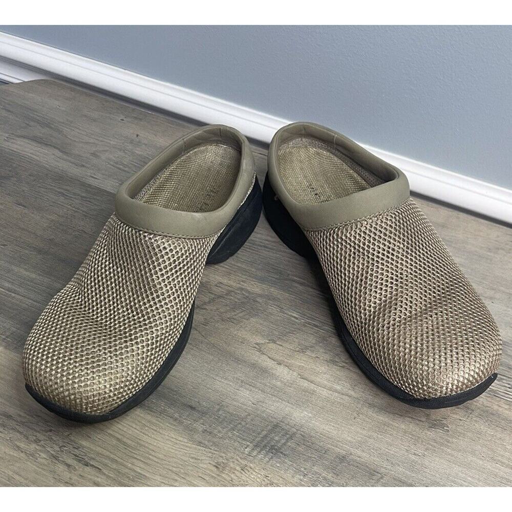 Merrell Primo Breeze II Mesh Slip On Clog Shoes Tan Size 9 Taupe